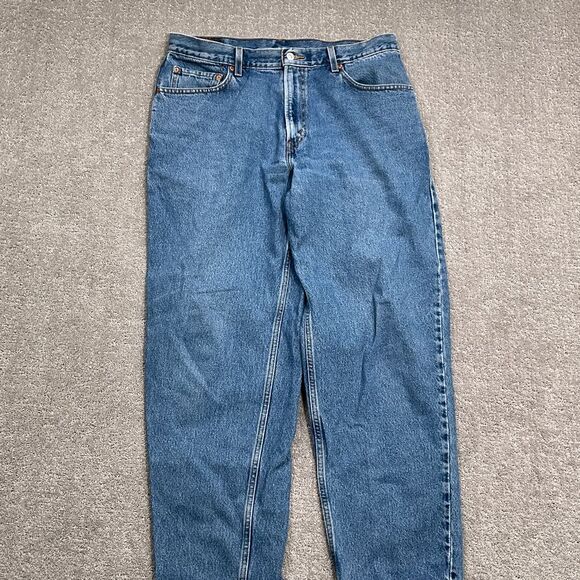 Levi's 560 Jeans Men 36W32L ACT 34W31L‎ Classic Loose Fit Denim Bat Wing VTG - Picture 1 of 13